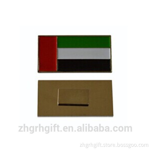 Shenzhen Factory Custom UAE Flag Metal Lapel Pins/Badge Pins